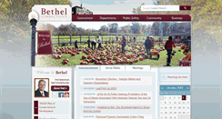 Desktop Screenshot of bethel-ct.gov